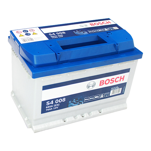 Batteria S4008 S4 74Ah 12V spunto 680 polarità DX