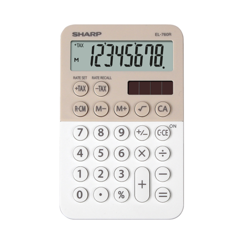 Calcolatrice EL-760R beige