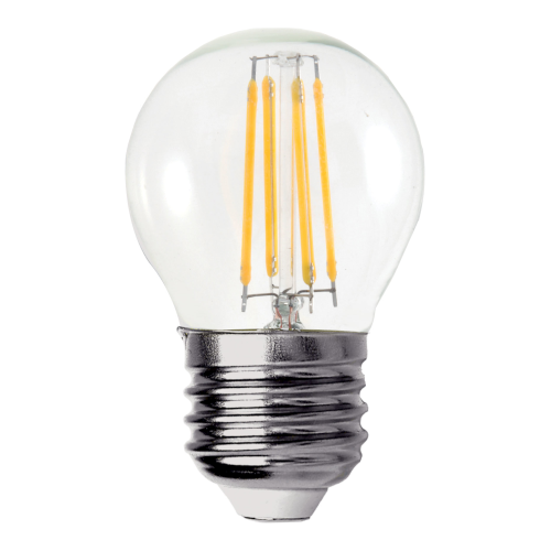 LED FILO SFERA E27 4W 6K 470 Lm