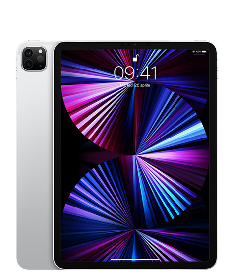 iPad Pro 11 Pollici 256Gb WiFi MHQV3TY Silver
