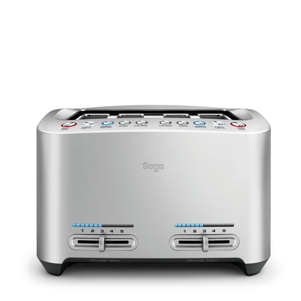 The Smart Toast 4 Slice Brushed Stainless Steel