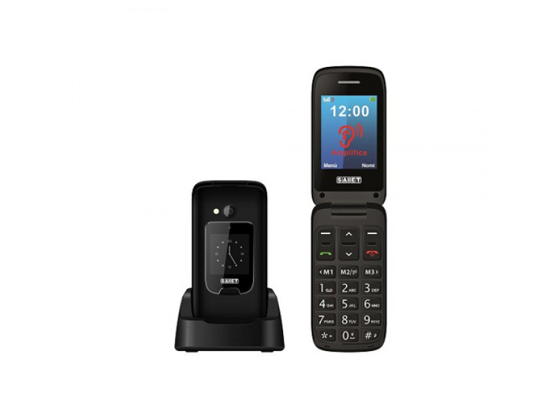 TELEFONO SCUDO TRE PLUS NERO