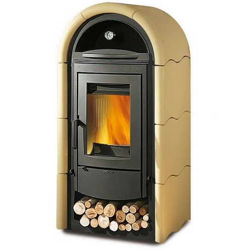 Stufa STEFANY FORNO BII Maiolica Pergamena 7113438