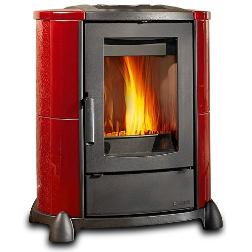 Stufa CORTINA Maiolica Bordeaux 7116040