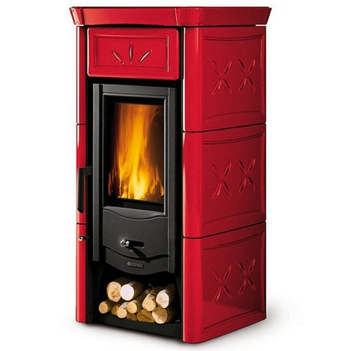 Stufa LUCY Maiolica Bordeaux 7116140