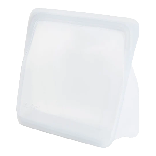 Contenitore in silicone STAND-UP MID Clear