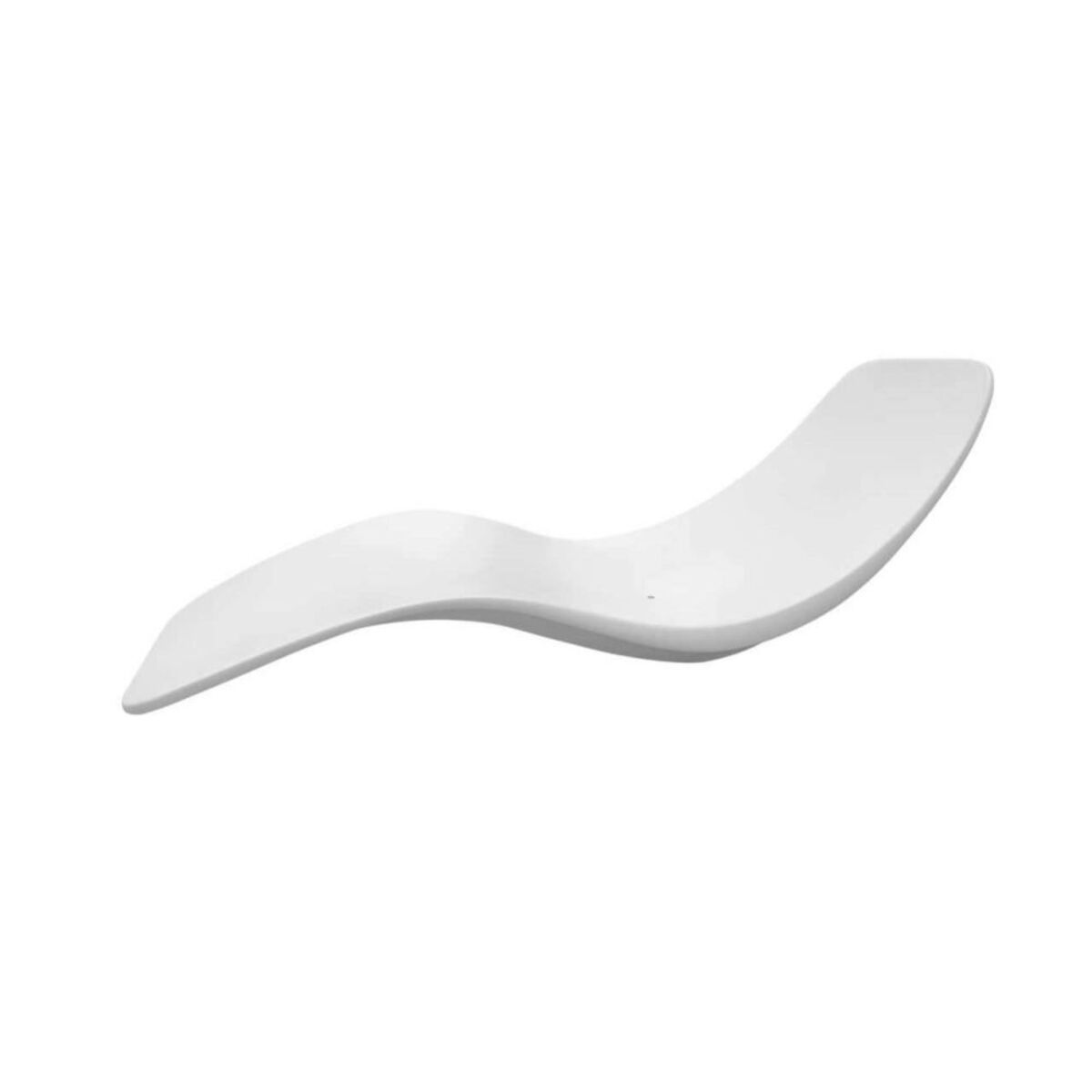 Chaise longue di lusso in fibra di vetro