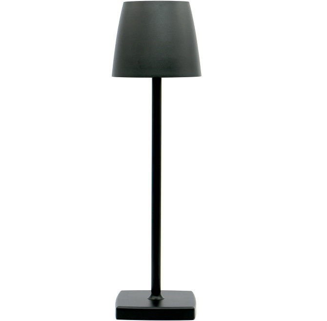 Lampada da tavolo a led LUMIERE nera