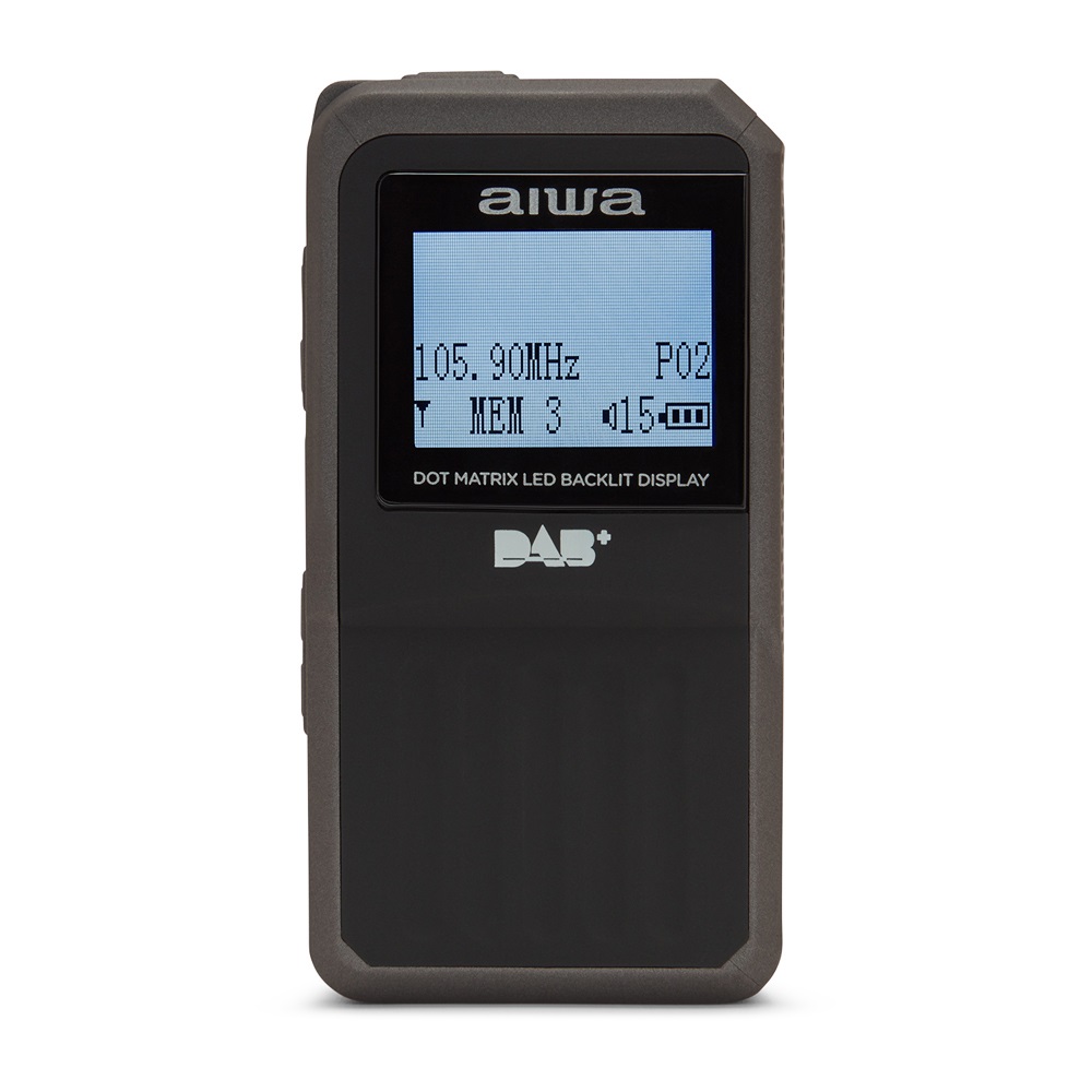 Radio digitale DAB tascabile RD-20DAB/BK