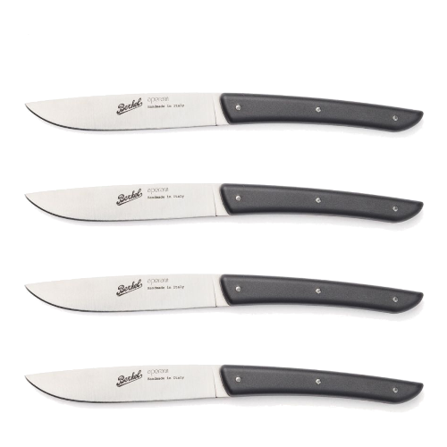 Set 4 coltelli manico nero KCO4SW11SRMBL