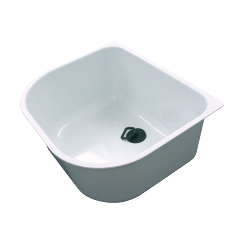 Vaschetta ABS bianca 8152100