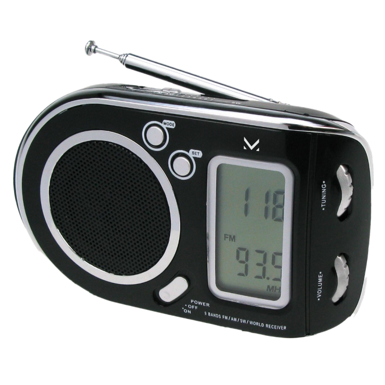 Radio portatile FM-AM RT21M BK