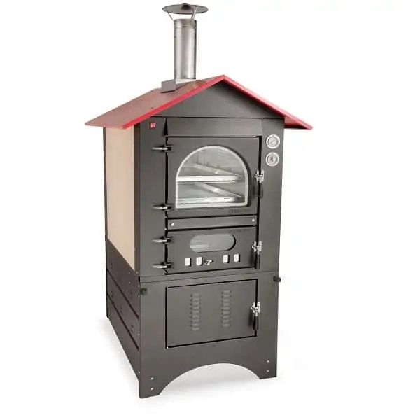FORNO LEGNA MASTER 45X80 TETTO ROSSO