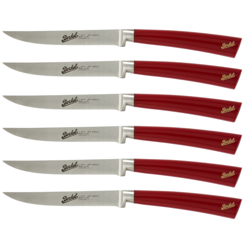 Set 6 coltelli manico rosso KEP6ST11SRRBL
