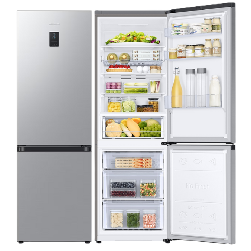 Frigorifero combinato Samsung Air Space Ecoflex AI RB34C672DSA/EF