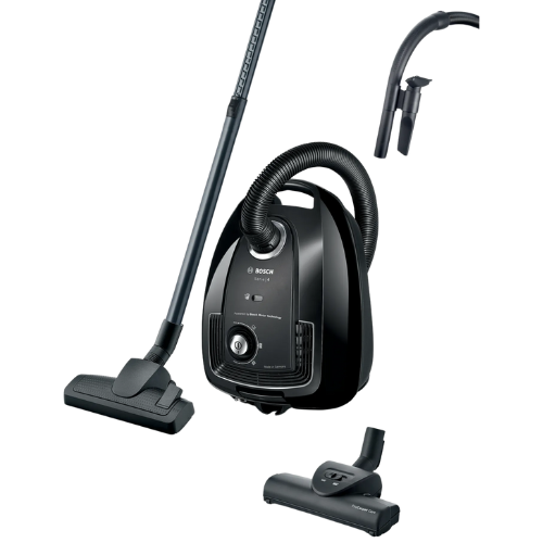 Aspirapolvere con sacco Serie 4 BGB38BA3T Nero