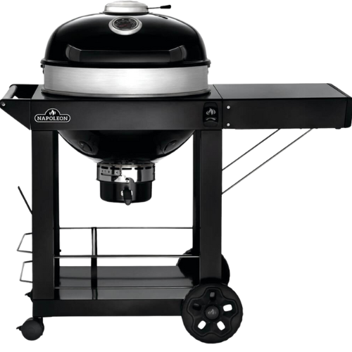 PRO22K-CART-3 KETTLE A CARBONELLA  GRIGLIA 58 CM GHISA E RIPIANO DI LAVORO
