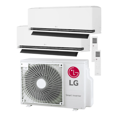 Clima Dual Split MU2R15.U18A0 + H09S1PA.NS1 + H12S1PA.NS1