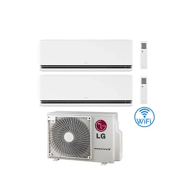 Clima Dual Split MU2R17.U18A0 + 2(H12S1PA.NS1)
