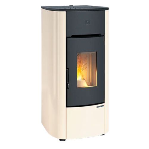 Stufa a pellet canalizzata Mariella Plus Avorio - 001294850