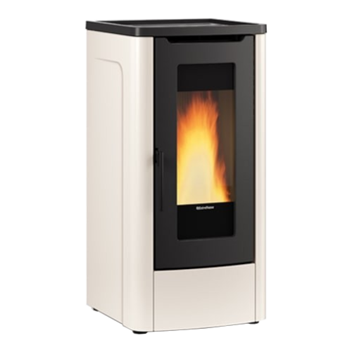 Stufa a pellet canalizzata Dahiana Plus 5.0 EVO Avorio - 1295151