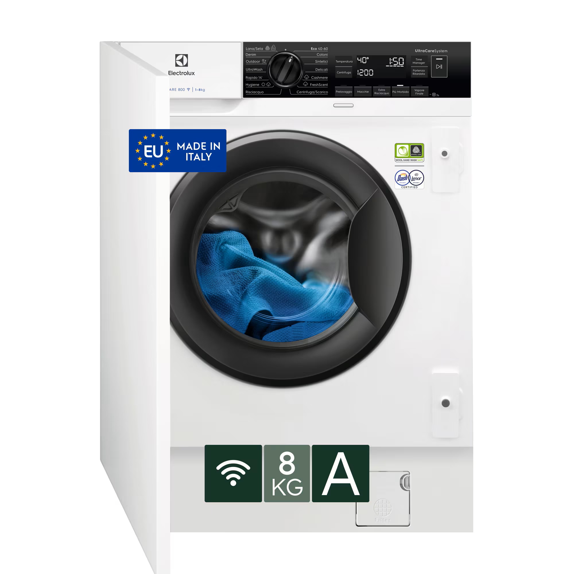 Lavatrice 8 Kg. EW8F384BI
