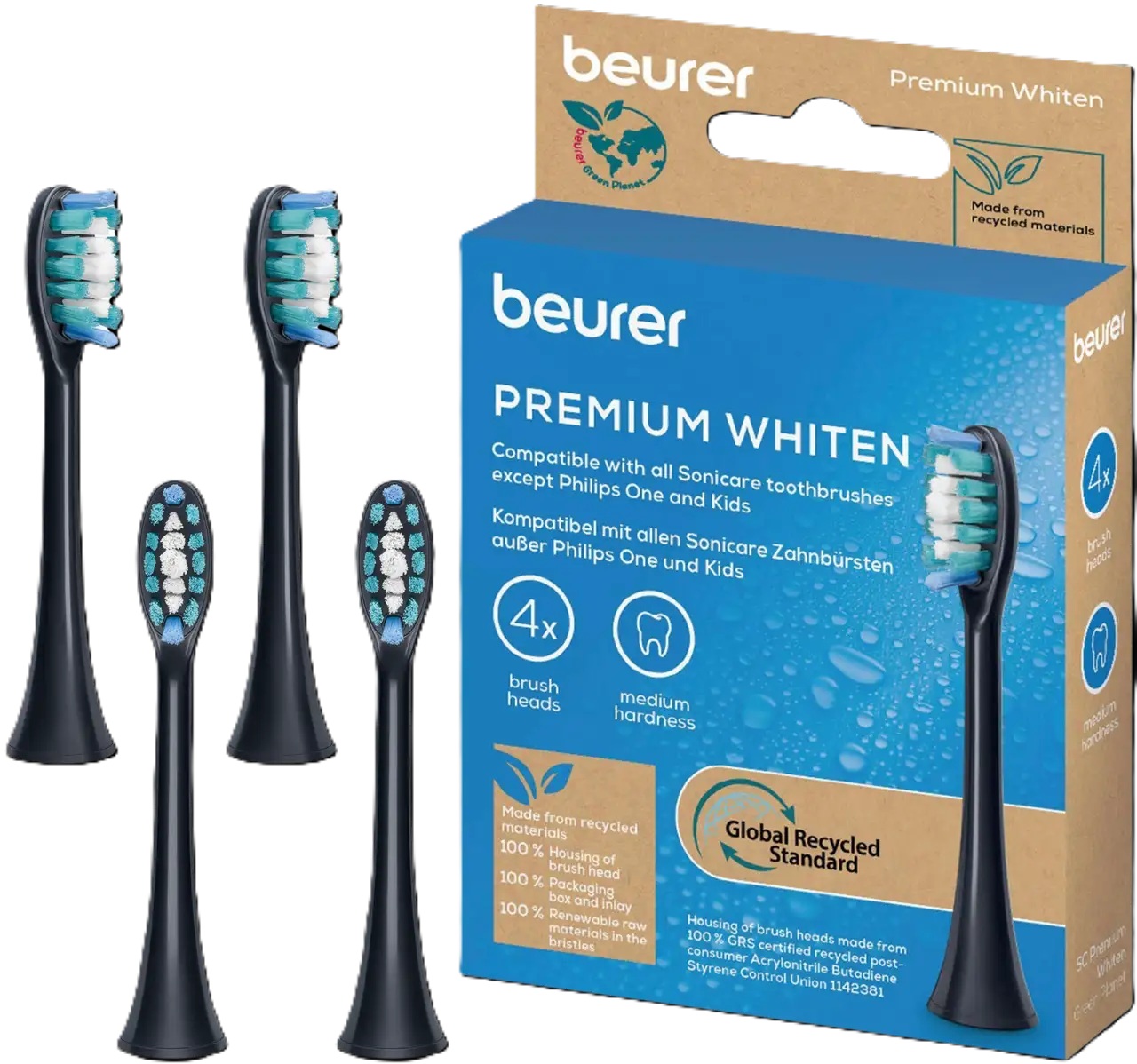 BEURER SC testine Premium Whiten Green Planet (4pz)