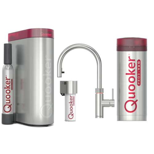 Miscelatore cromo + acqua Gasata, fresca e 3Lt acqua bollente
