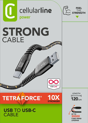Cavo USB - USBC 1,2 m Nero TLCL0238
