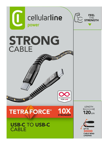 Cavo USB-C - USB-C 1,2 m Nero TLCL0239